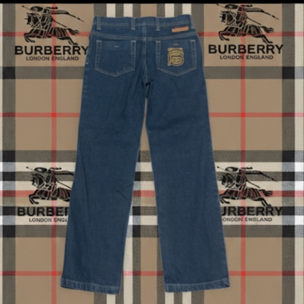 Authentic Burberry luxury designer girls denim signature jeans size 10